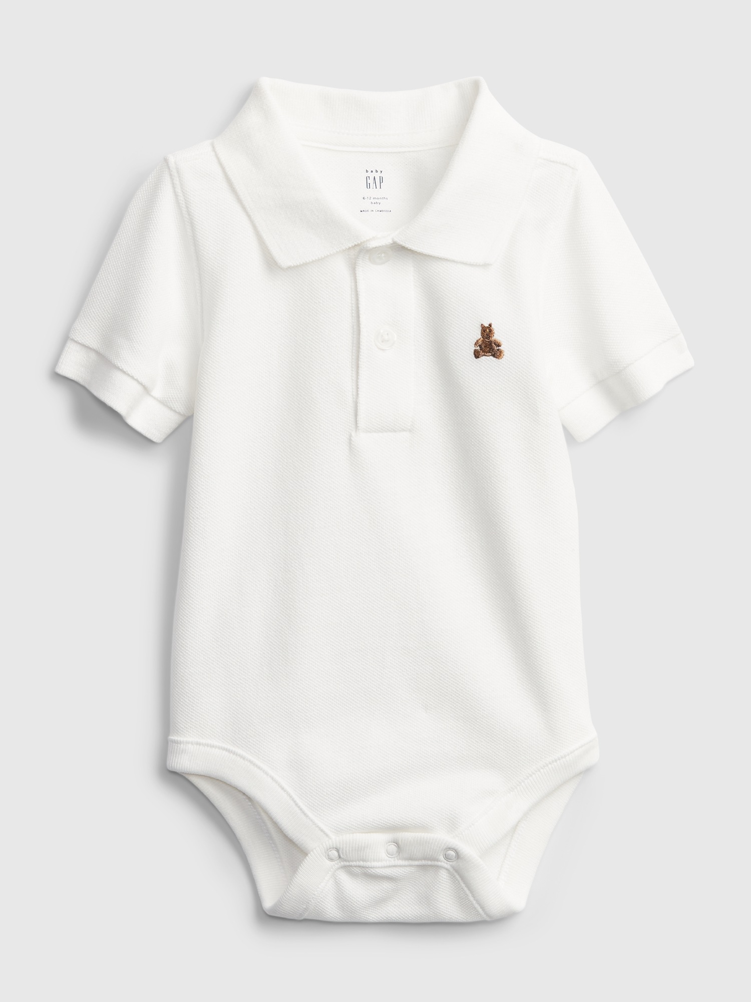 polo shirt bodysuit