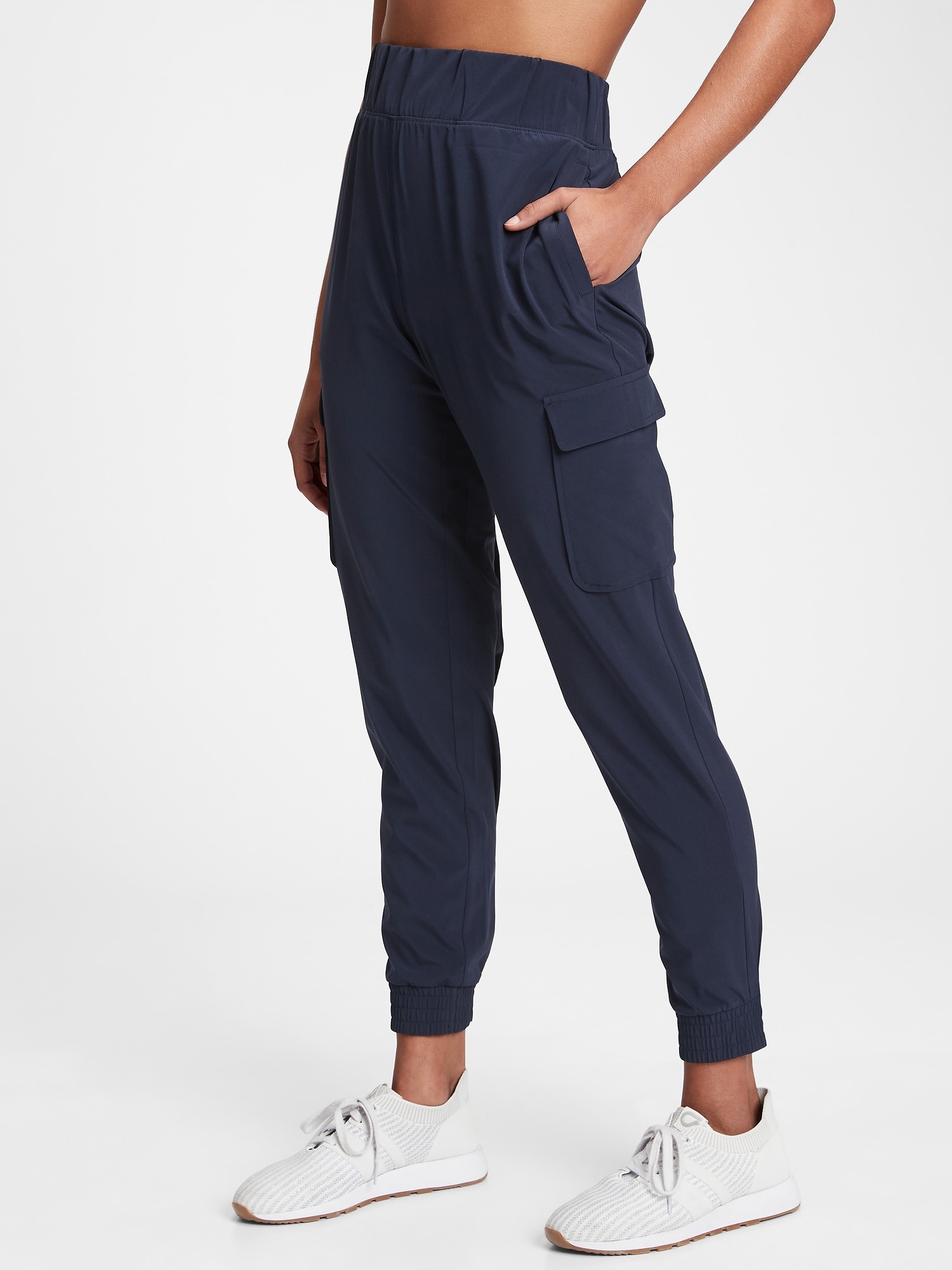 GapFit Recycled Runaround Cargo Joggers Gap