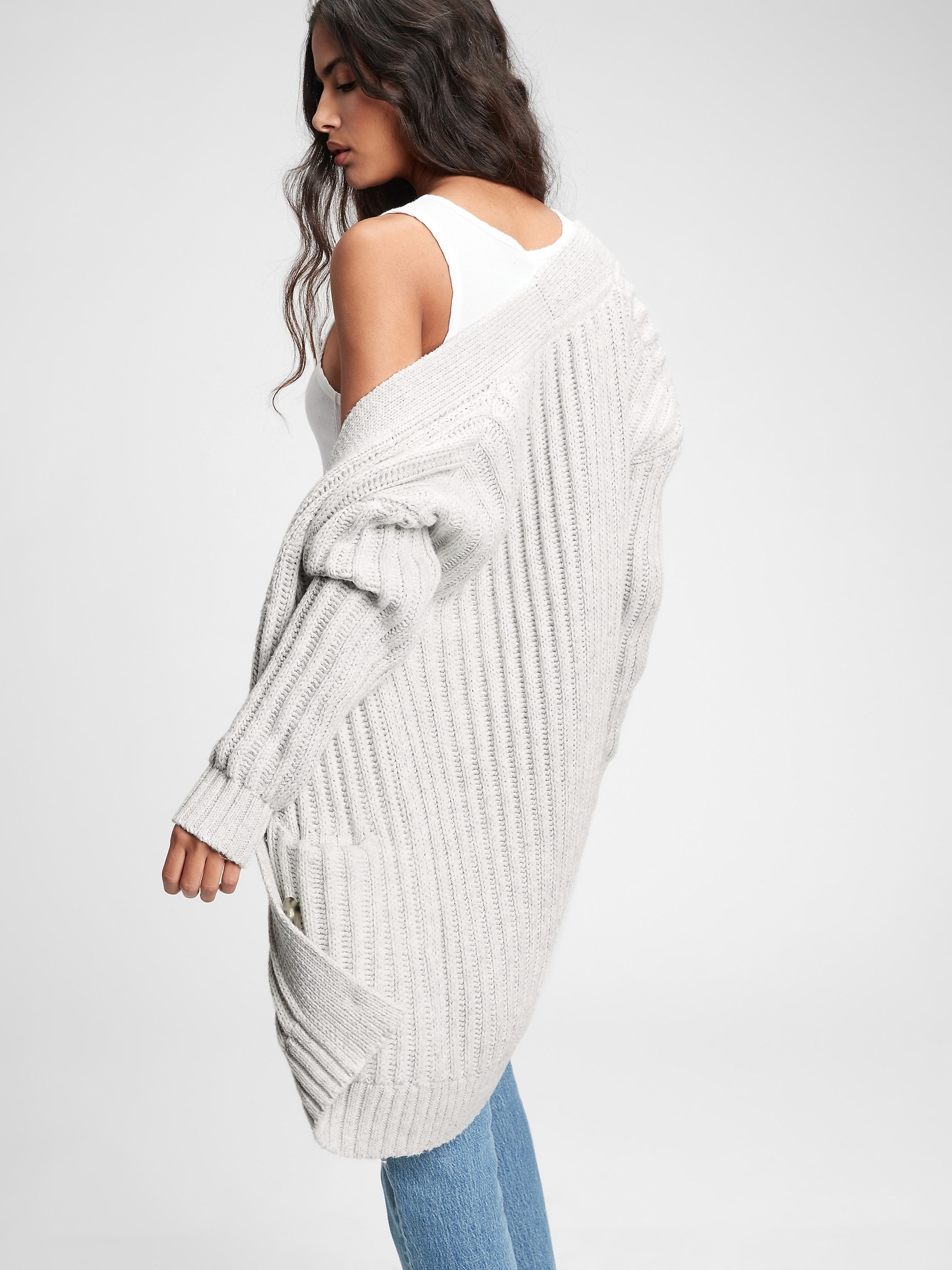 gap knitted cardigan