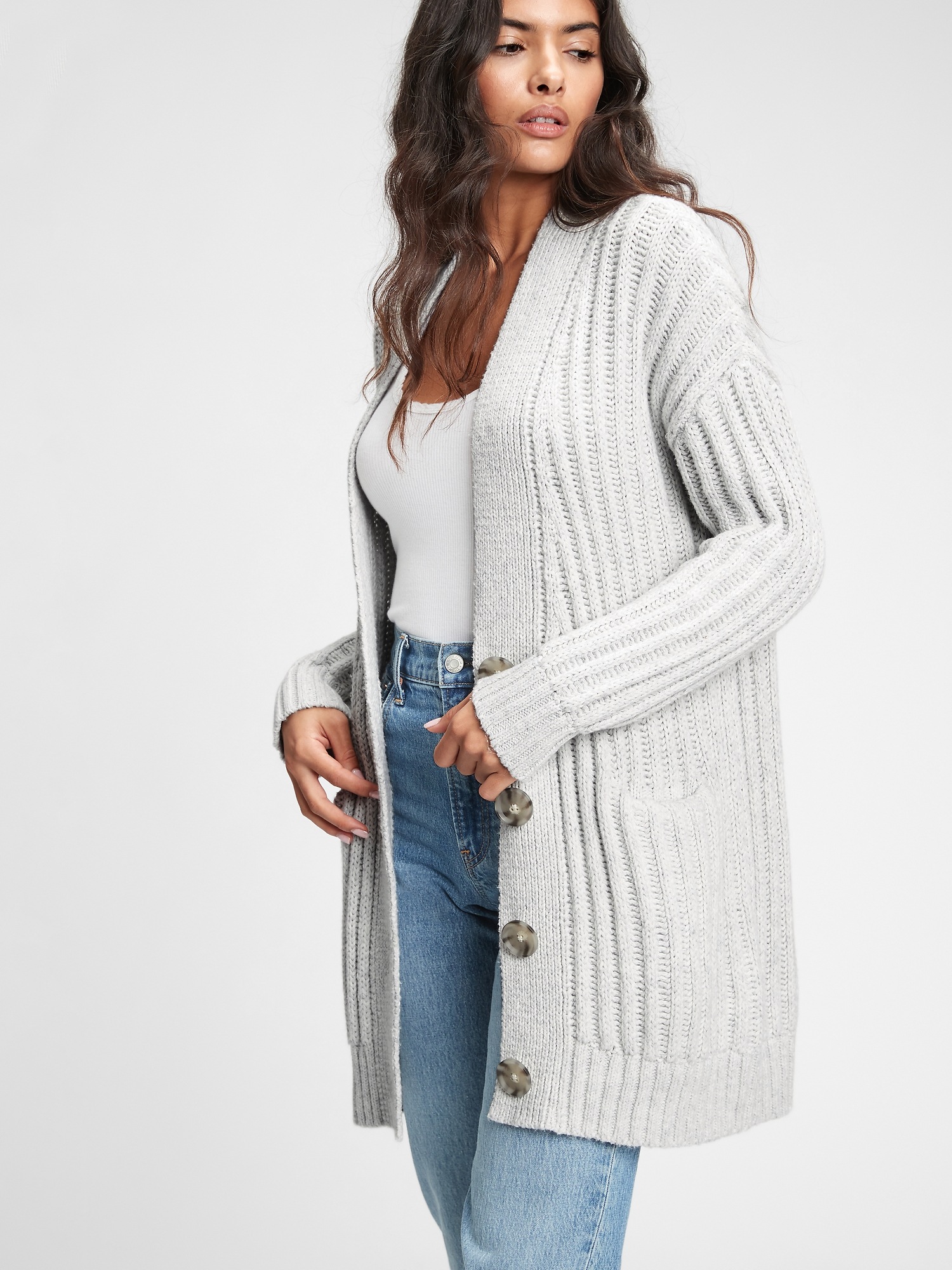 gap knitted cardigan