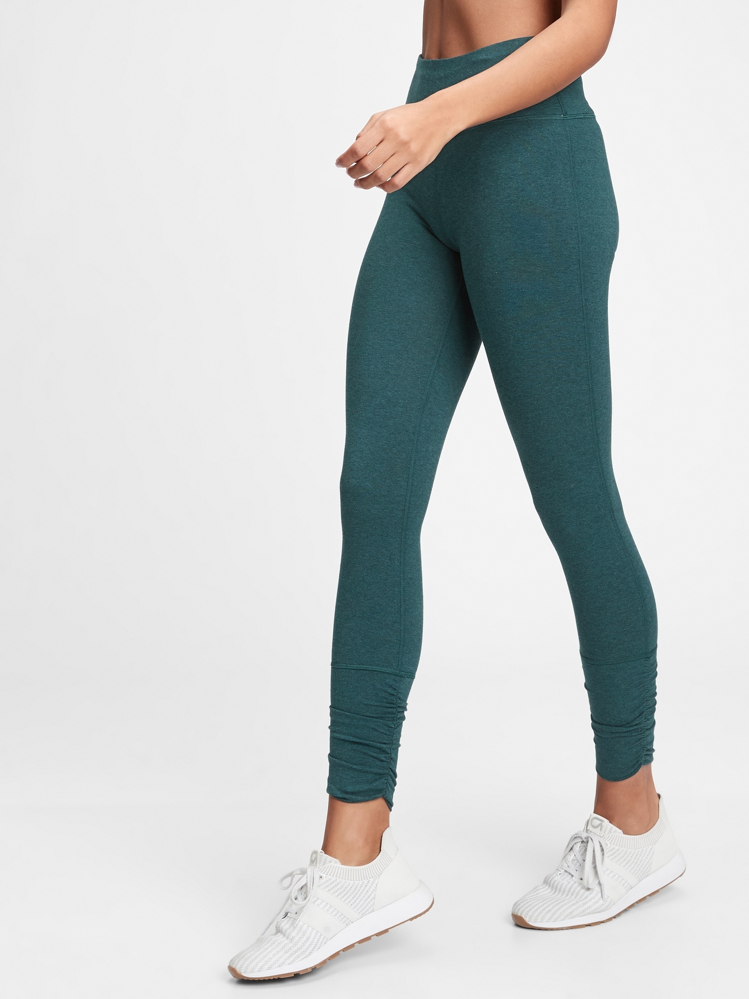 GapFit High Waisted Organic Cotton Full Length-Leggings