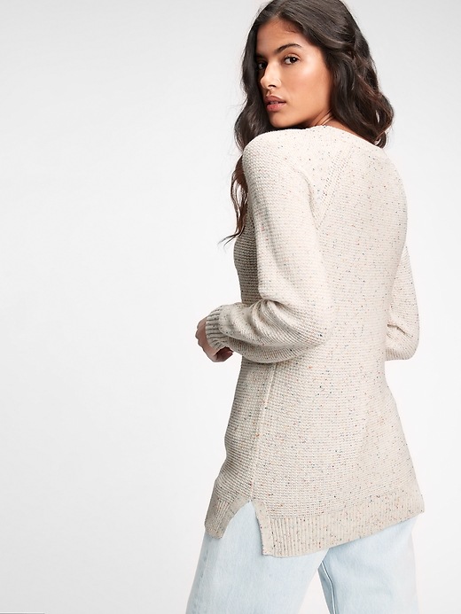 Image number 1 showing, True Soft Textured Crewneck Sweater