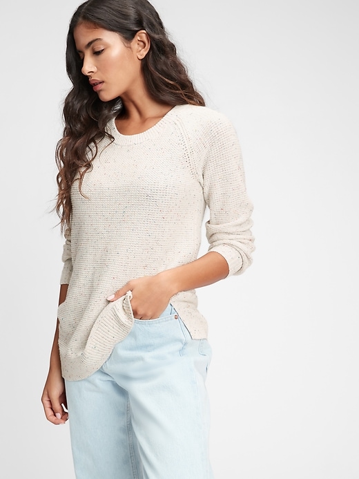 Image number 2 showing, True Soft Textured Crewneck Sweater