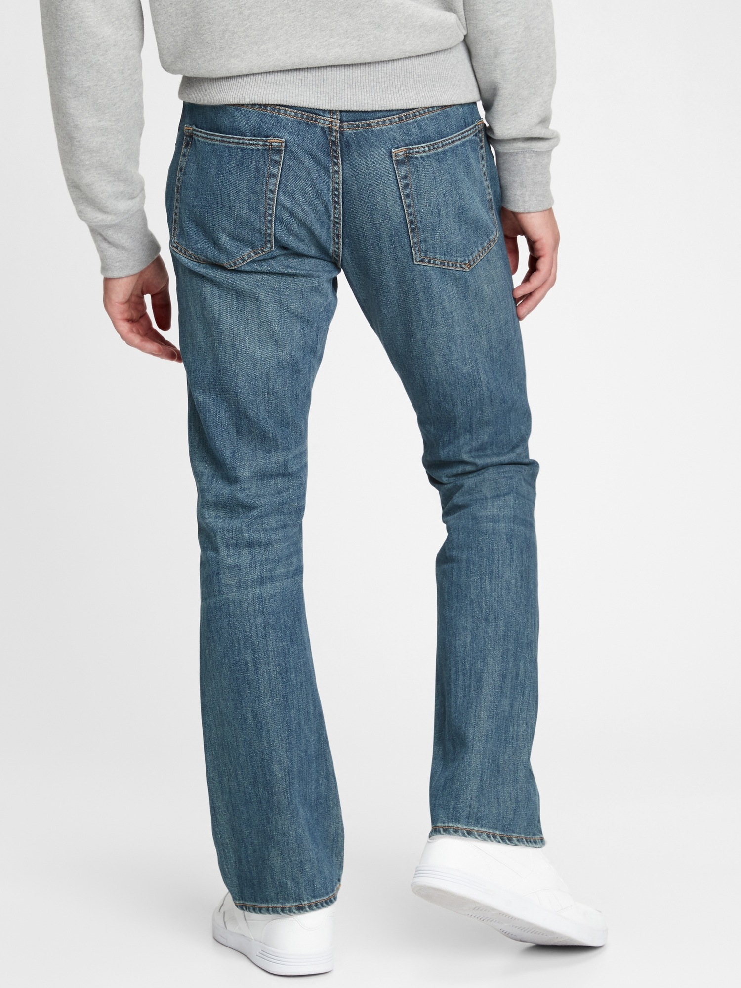 gap men's boot cut jeans