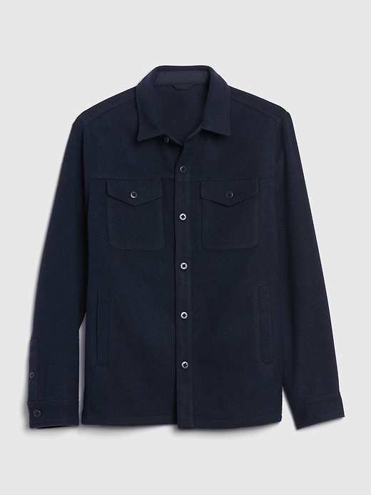 Image number 6 showing, Wool Shirt Jacket