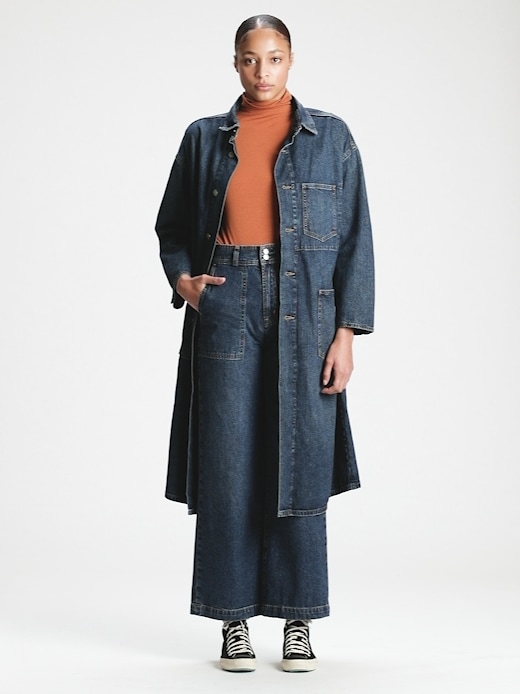 Gap shop denim duster