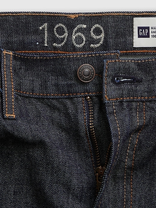 Image number 5 showing, Teen Made in the USA 1969 Premium High Rise Straight Fit Jeans