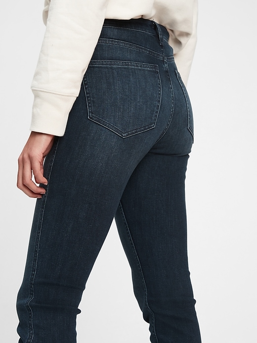 Image number 2 showing, High Rise Vintage Slim Jeans with Washwell