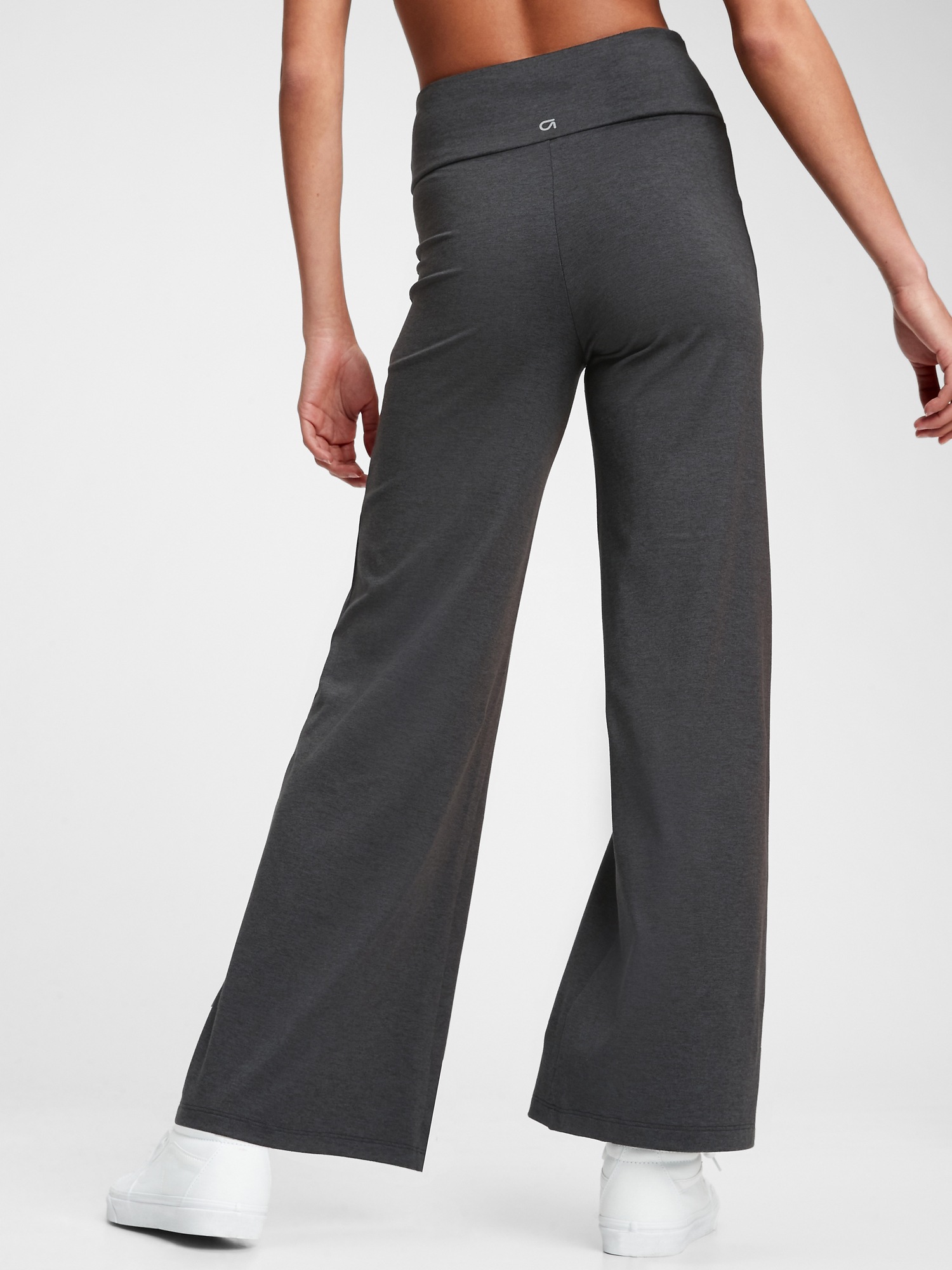 GapFit Brushed Tech Jersey Wide-Leg Pants | Gap GapFit Brushed Tech Jersey Wide-Leg Pants | Gap