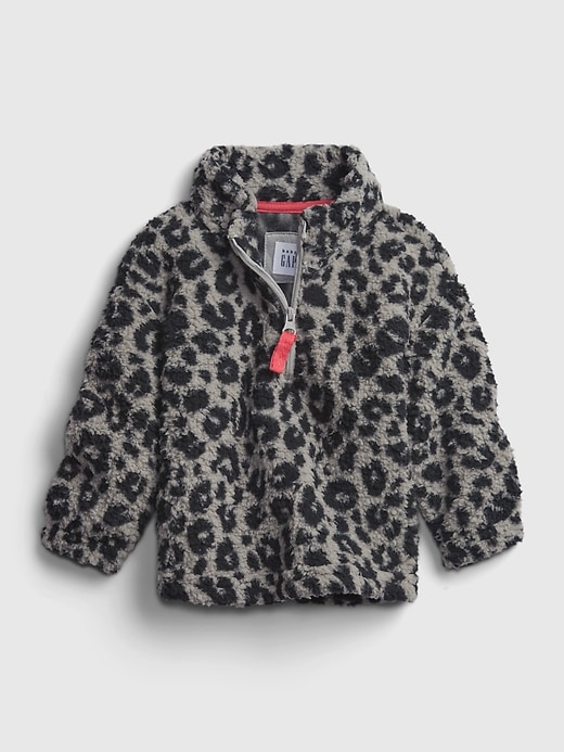 baby gap leopard coat