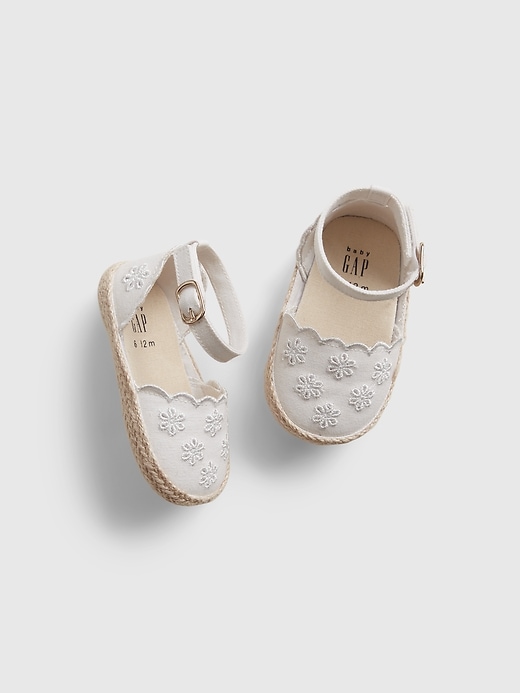 View large product image 1 of 1. Baby Eyelet Shoes