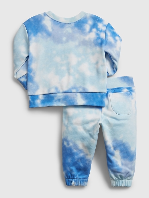 Image number 2 showing, Baby Tie-Dye Knit Outfit Set
