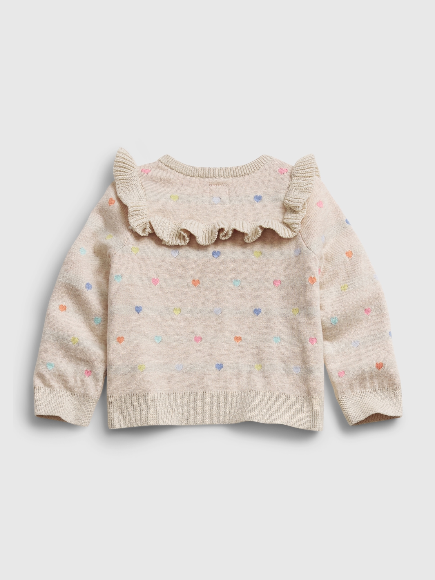 baby heart sweater