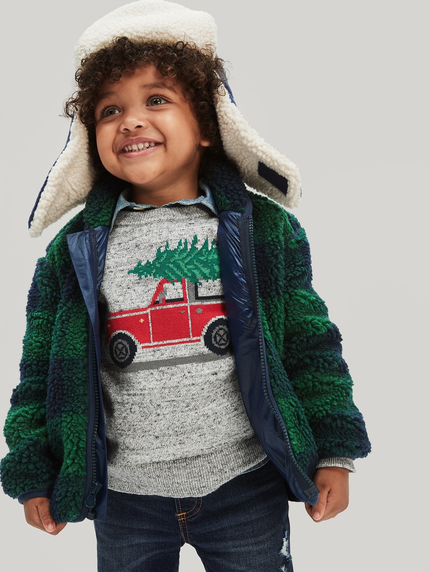Gap sweater hot sale toddler boy