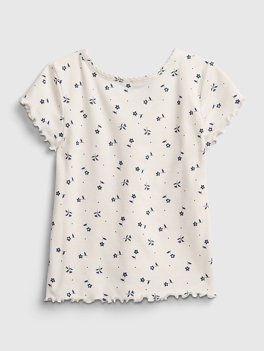 Image number 2 showing, Toddler Ribbed Scalloped T-Shirt