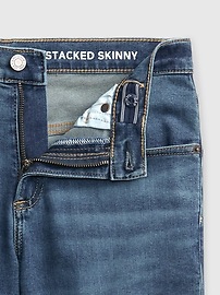 Teen Stacked Ankle Skinny Jeans with Washwell&#153