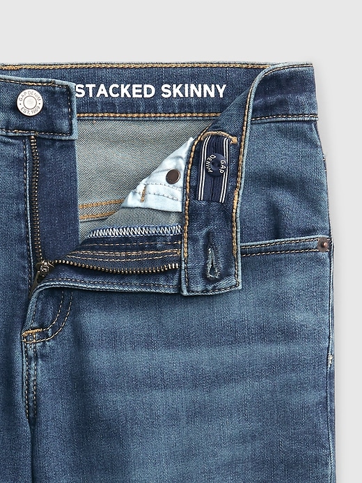 Image number 4 showing, Teen Stacked Ankle Skinny Jeans with Washwell&#153