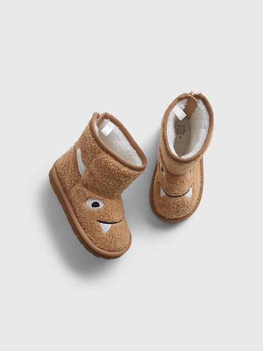 View large product image 1 of 2. Toddler Yeti Fleece Boots