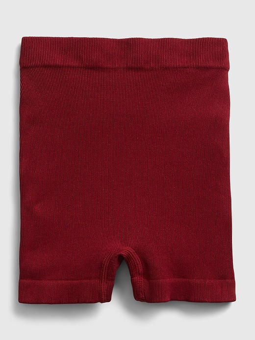 View large product image 1 of 1. Seamless Ribbed Boy Shorts