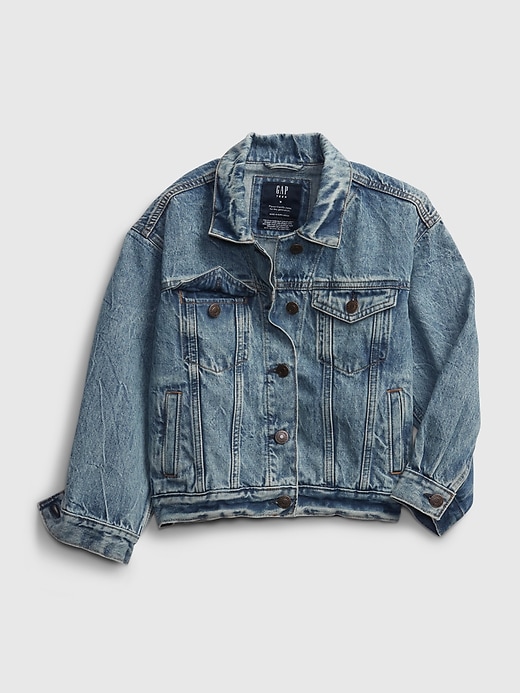 Image number 2 showing, Teen Oversized Denim Jacket