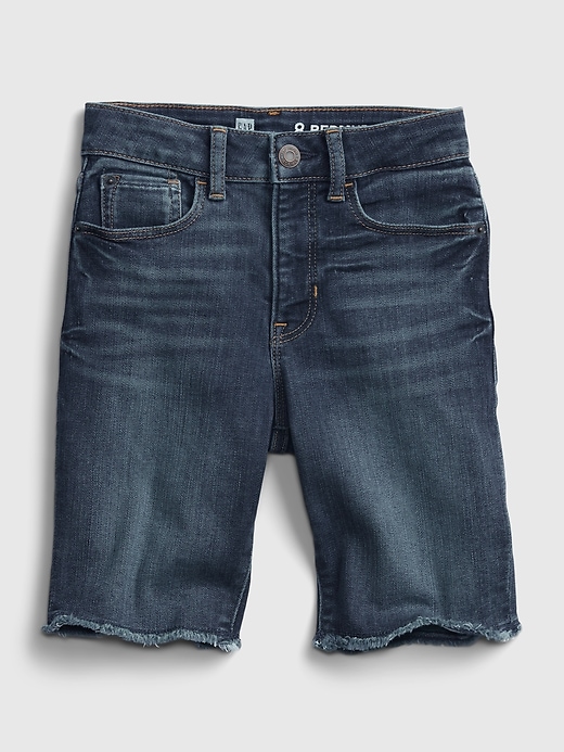 Image number 2 showing, Kids High-Rise Bermuda Shorts with Stretch