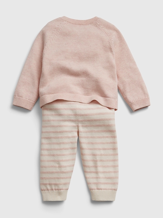 Image number 2 showing, Baby Sweater Outfit Set with Brannan Bear
