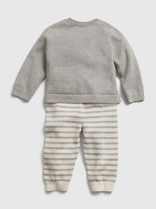Image number 2 showing, Baby Sweater Outfit Set with Brannan Bear