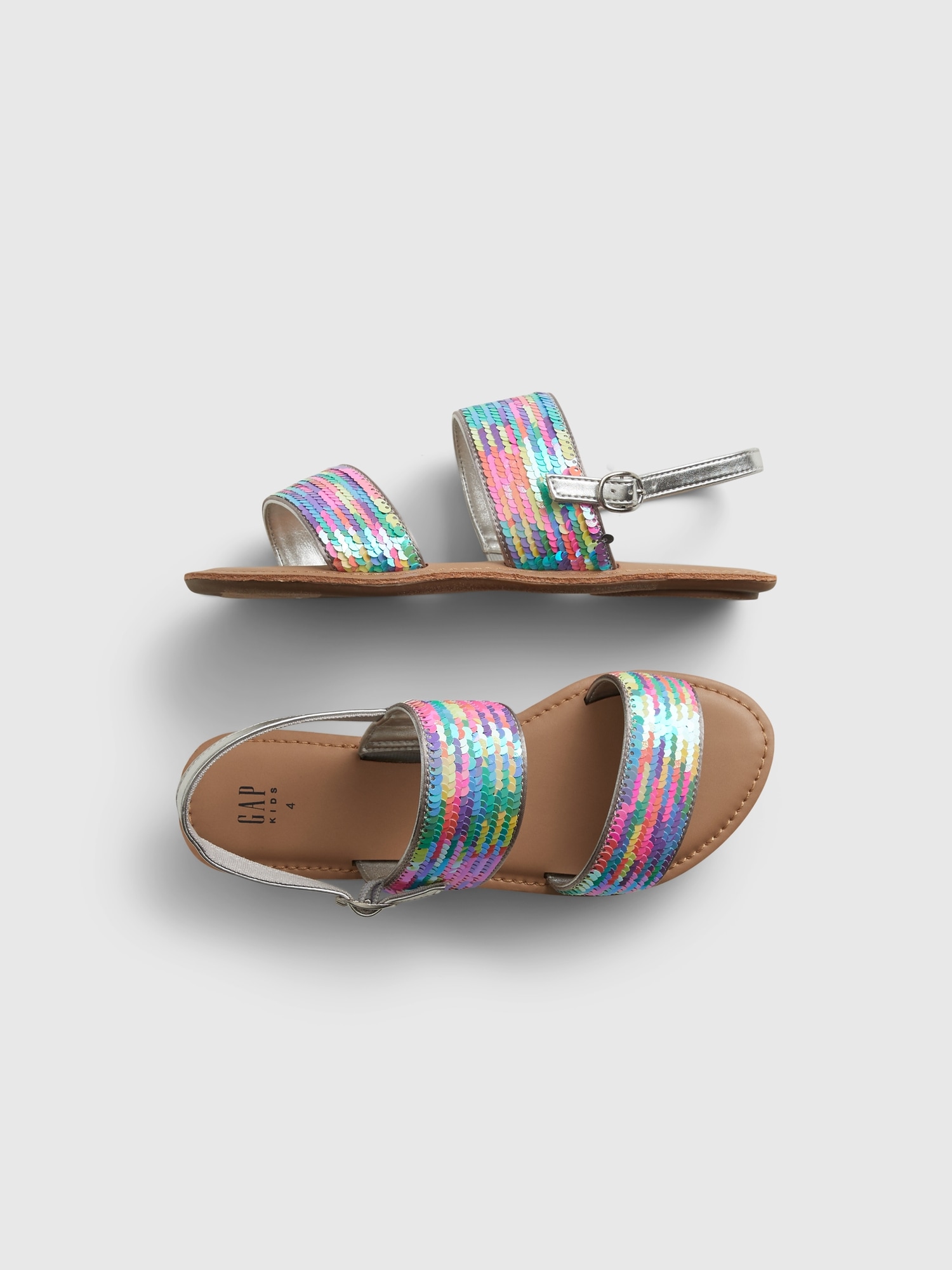 Kids Flippy Sequin Sandals