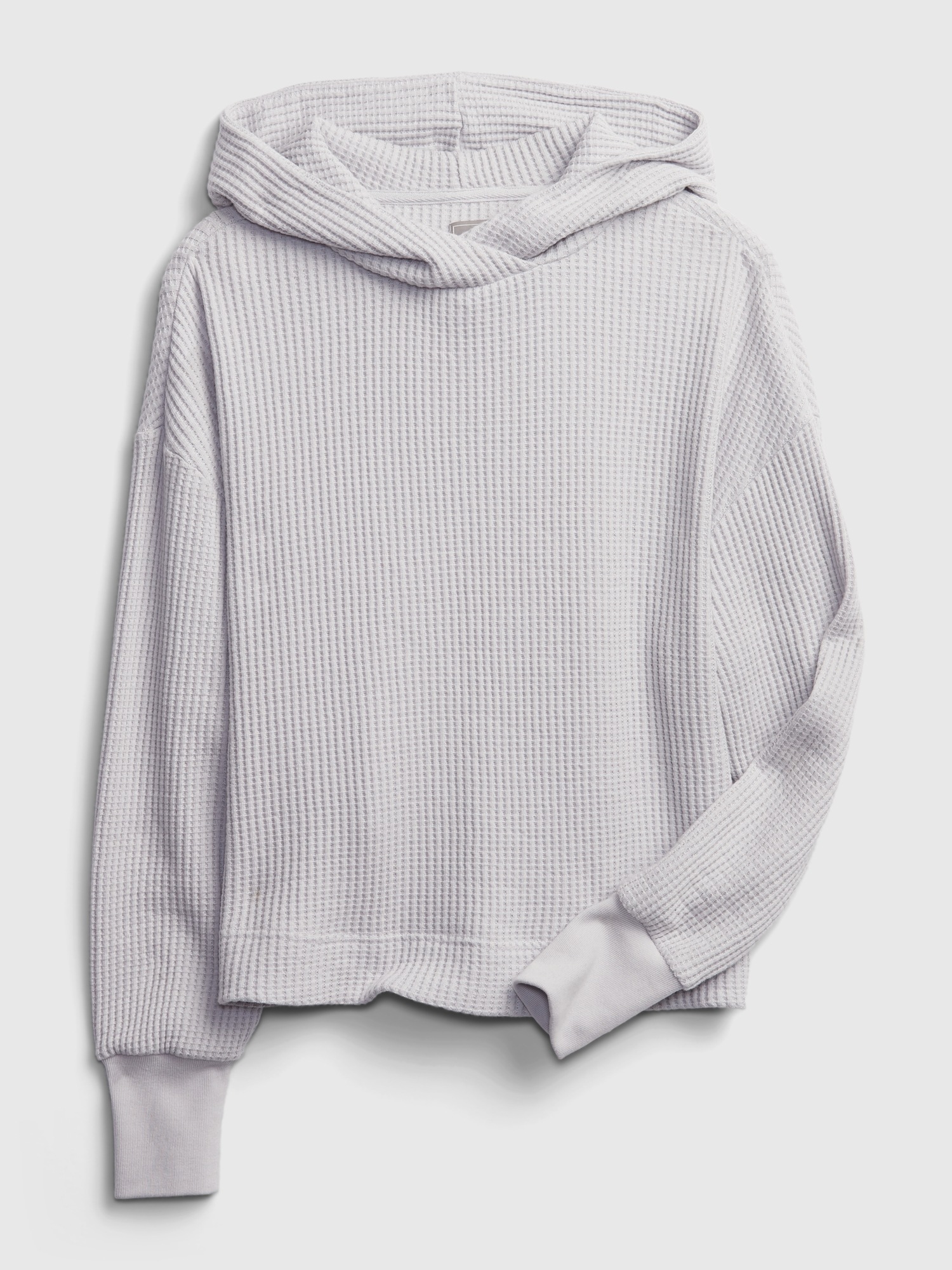 Gap waffle knit hoodie deals