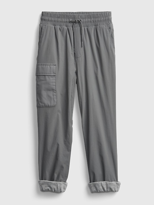 Image number 6 showing, Kids Lined Hybrid Pull-On Pants with QuickDry