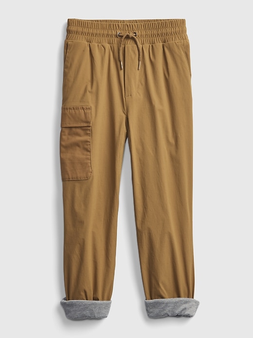 Image number 5 showing, Kids Lined Hybrid Pull-On Pants with QuickDry