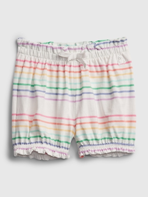 Image number 3 showing, Baby Organic Cotton Mix and Match Pull-On Shorts