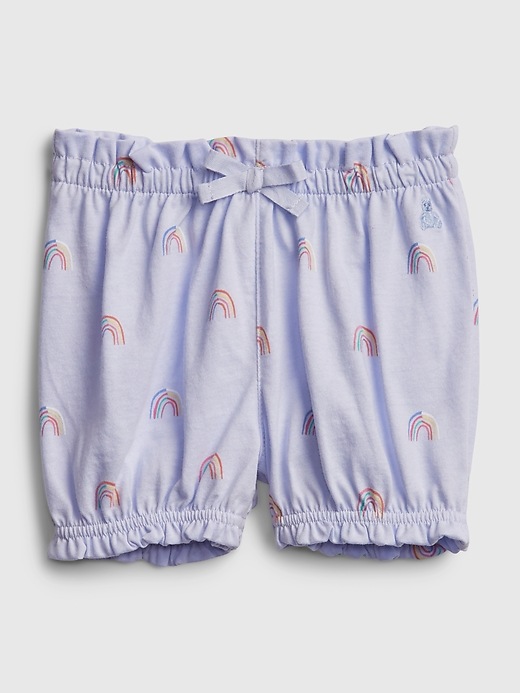 Image number 4 showing, Baby Organic Cotton Mix and Match Pull-On Shorts