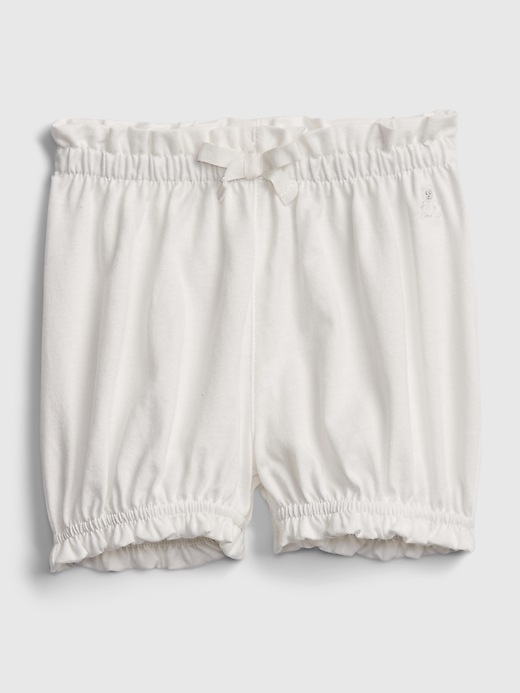 Image number 1 showing, Baby 100% Mix and Match Organic Cotton Bubble Shorts