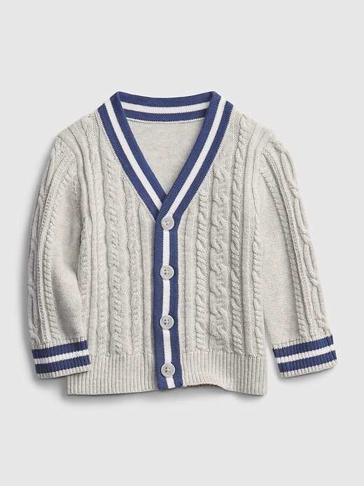 Image number 1 showing, Baby Cable-Knit Cardigan
