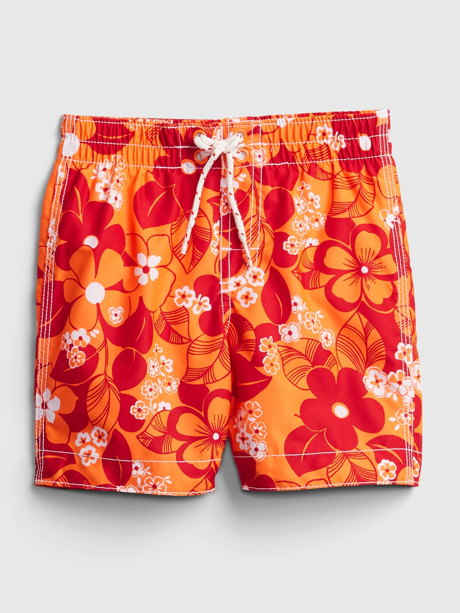 Toddler 100% Recycled Polyester Graphic Swim Trunks | Gap