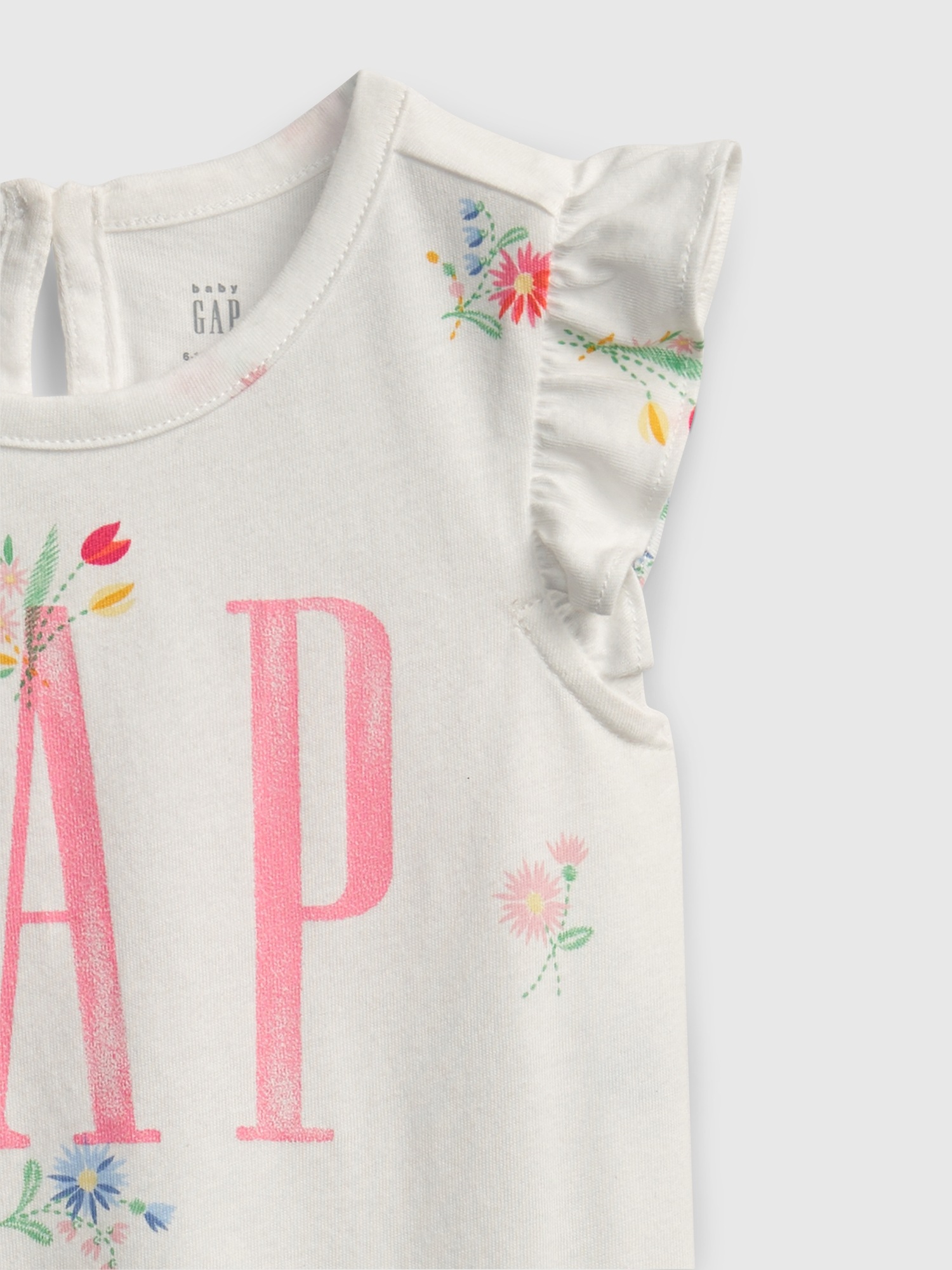 Baby Gap Logo Shorty One Piece Gap