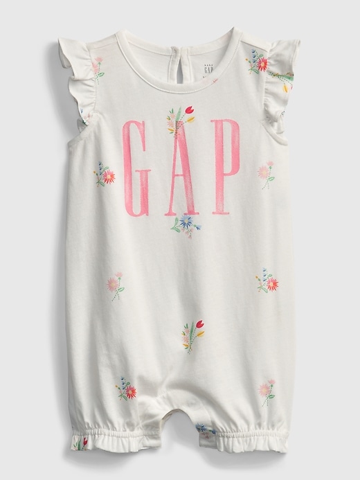 Image number 1 showing, Baby Gap Logo Shorty One-Piece