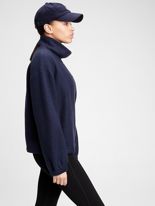 Image number 9 showing, Fleece Turtleneck Sweatshirt