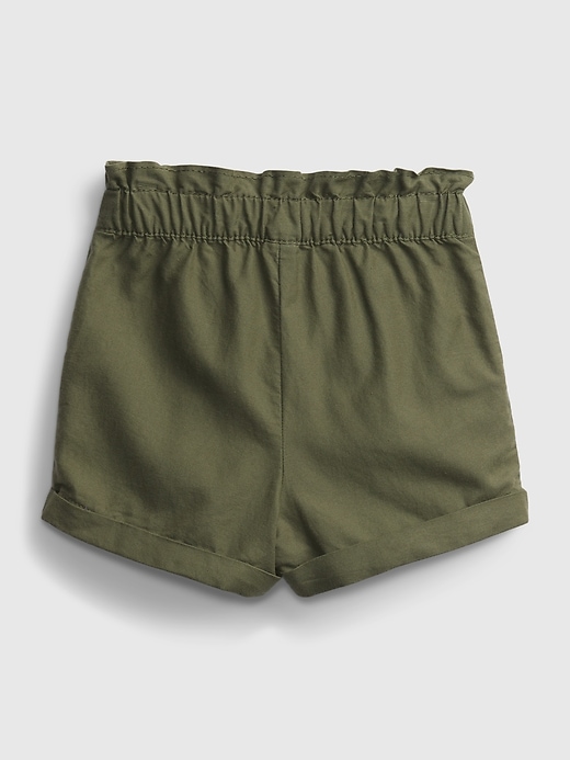 2 of 8 showing, with the color desert cactus of product Toddler Utility Pull-On Shorts
