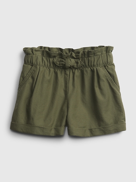 1 of 8 showing, with the color desert cactus of product Toddler Utility Pull-On Shorts