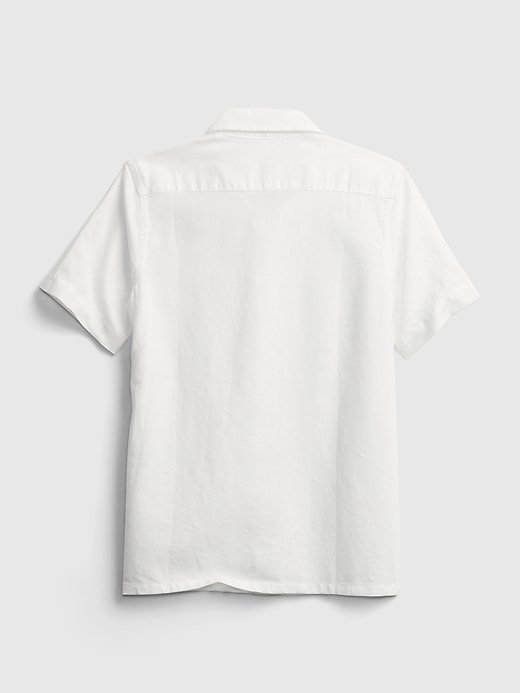 Image number 3 showing, Kids Linen Shirt