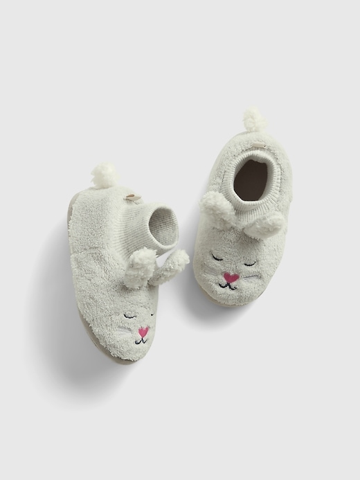 Image number 1 showing, Baby Bunny Slippers