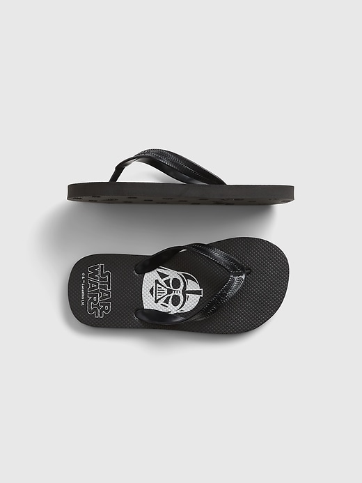 View large product image 1 of 1. GapKids &#124 Star Wars&#153 Flip Flops