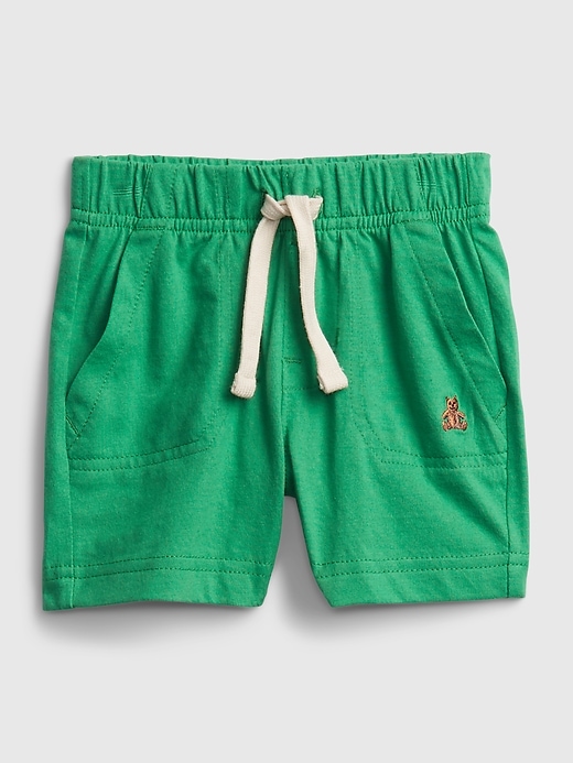 Image number 3 showing, Baby 100% Organic Cotton Mix and Match Pull-On Shorts