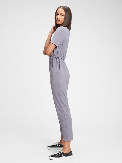 Image number 6 showing, Supersoft Wrap-Front Jumpsuit