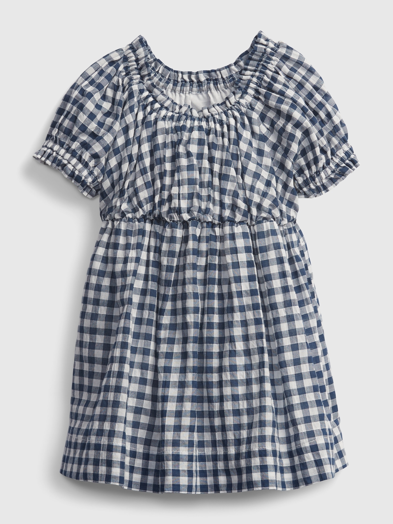 Baby Gingham Print Dress | Gap