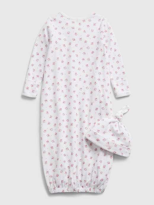 babyGap Floral Print Sleep Gown Set