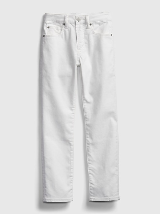Image number 1 showing, Kids Slim White Jeans with Washwell&#153