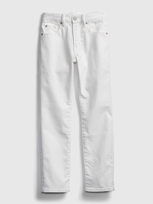 Image number 4 showing, Kids Slim White Jeans with Washwell&#153